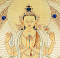 Chenrezig Thangka: The Infinite Radiance of Compassionate Love - T-B-HT-RB-C-0077