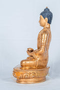 Amitabha Buddha | Copper Full Gold Plated - statues