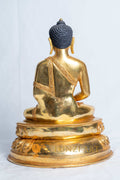 Amitabha Buddha Statue | Copper Full Gold Plated - statues
