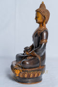 Amitabha Buddha Statue | Copper Oxidized - S-B-RM-C-AB-0010
