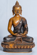 Amitabha Buddha Statue | Copper Oxidized - statues