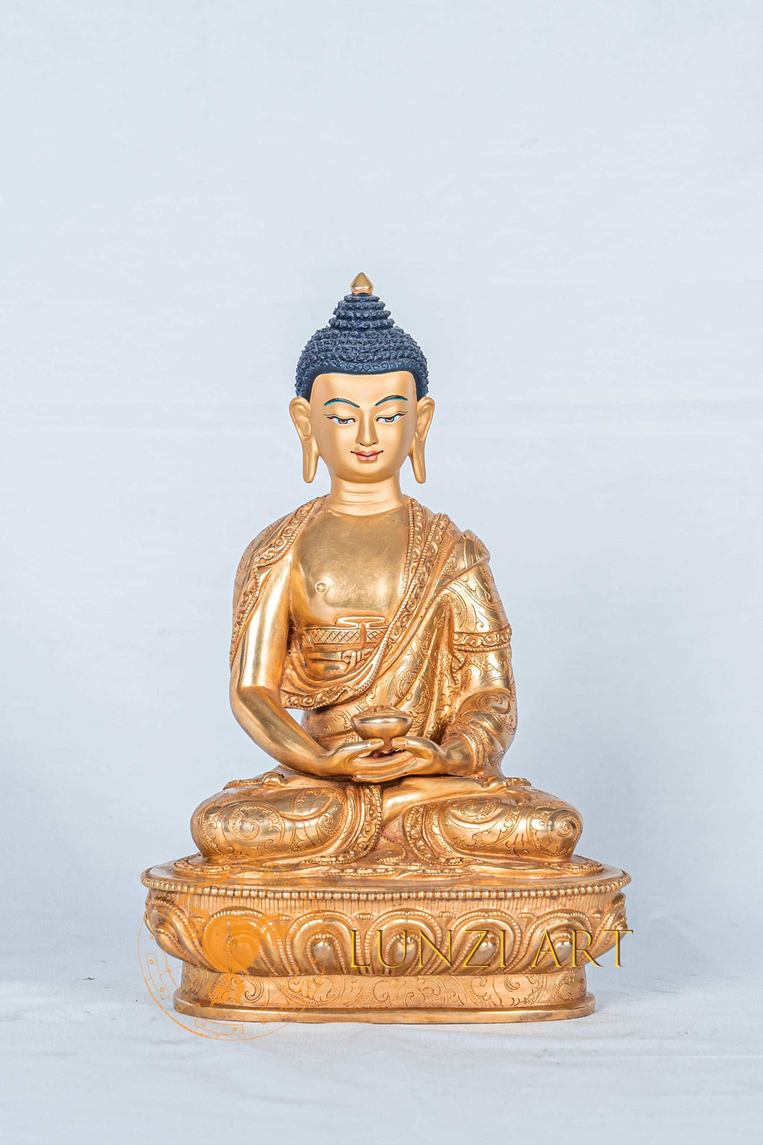 Amitabha buddha Statue | Fully Gold-Plated Copper - statues