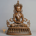 Amitayus Statue | Copper Oxidized - S-P-R-C-A-00221