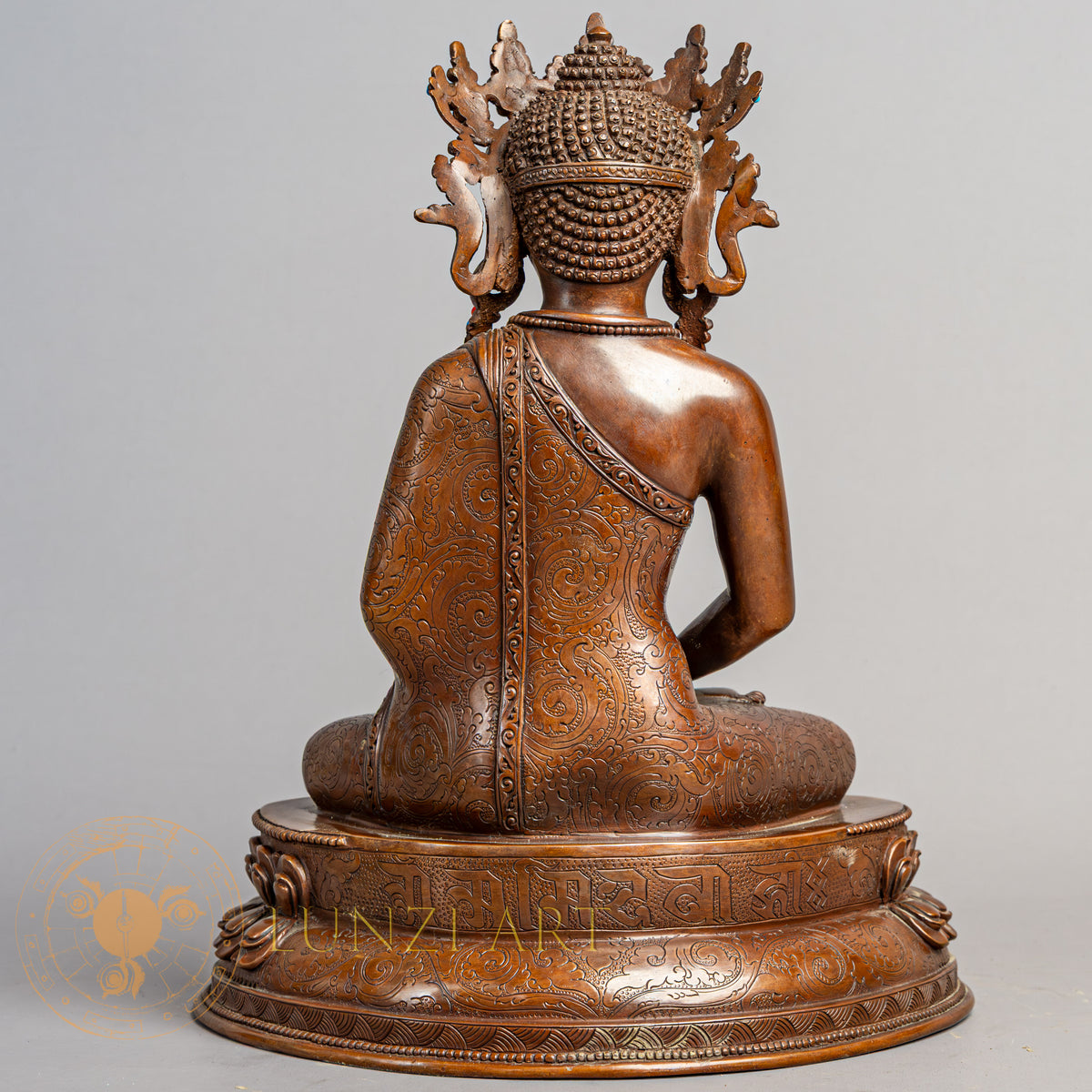 Amitayus Statue | Copper Oxidized - S-P-R-C-A-00227