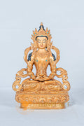 Aparmita Buddha | Handcrafted Full Gold Plated Statue - S-B-RM-FG-CG-A-0070