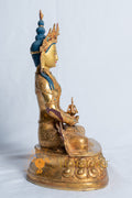Aparmita Buddha Statue | Fully Gold Plated Copper - S-B-RM-FG-CG-A-0027