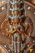 Avalokiteshvara Standing Statue  Crafted by Certified Artisan - S-P-SS-CS-TAA-0011
