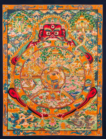 Bhavachakra - The Wheel of Life - T-S-BT-BB-WOL-0034