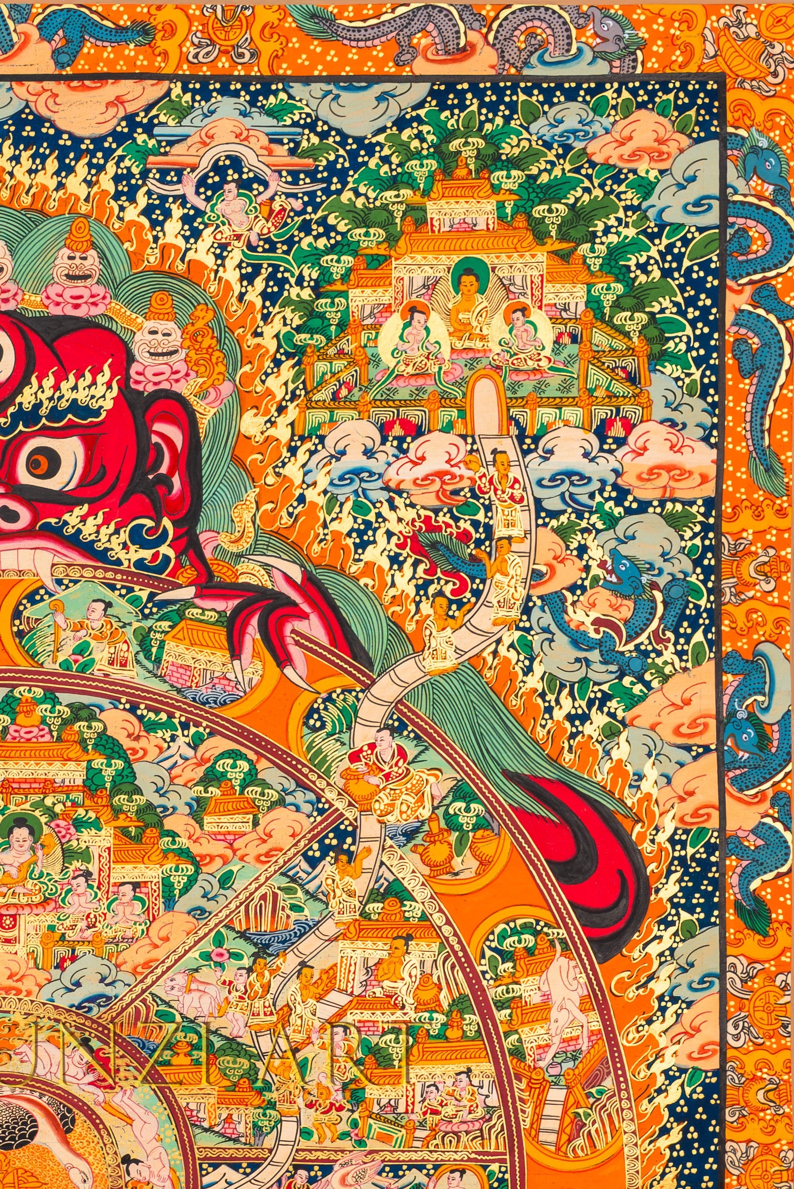 Bhavachakra - The Wheel of Life - T-S-BT-BB-WOL-0034
