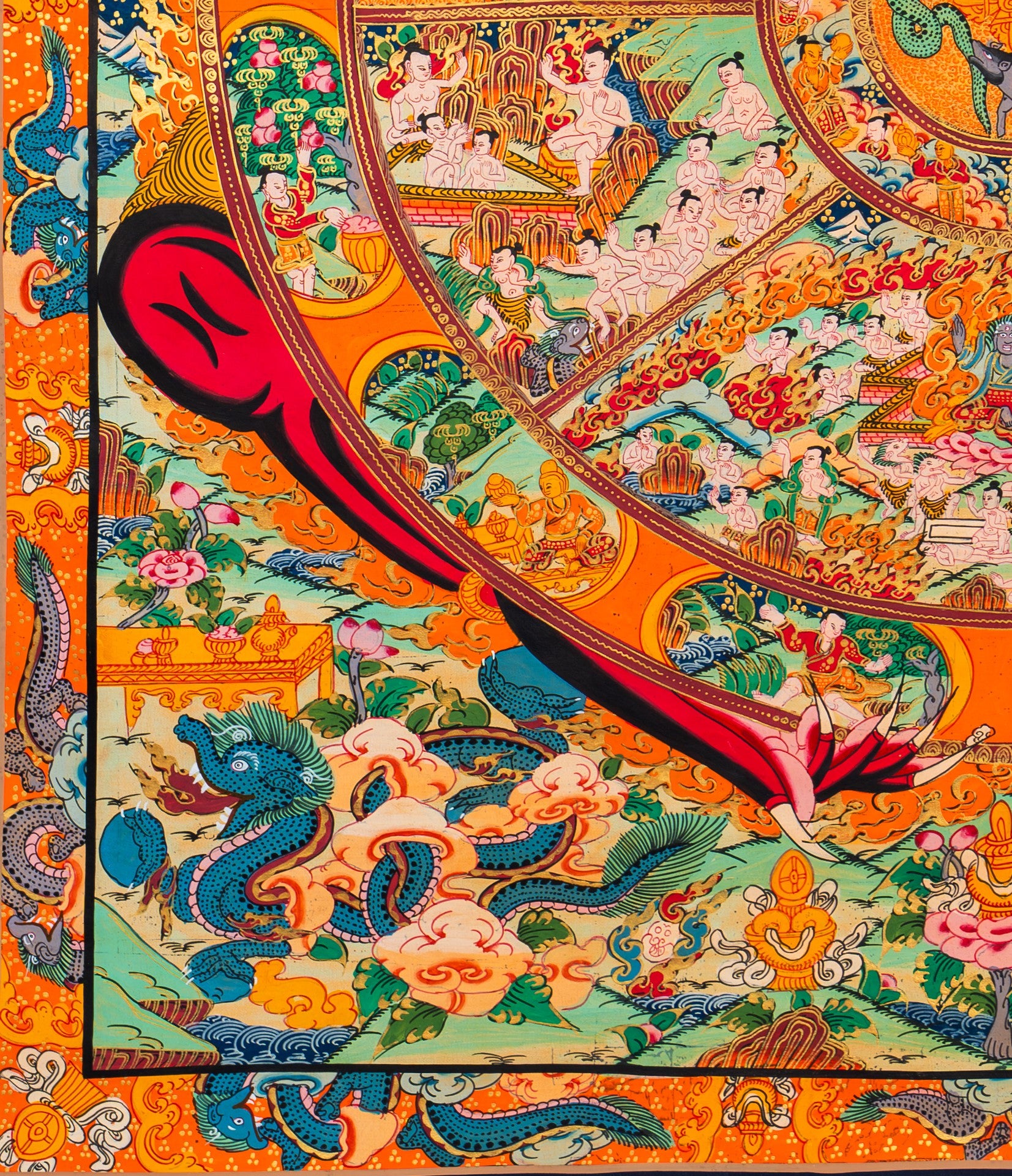 Bhavachakra - The Wheel of Life - T-S-BT-BB-WOL-0034