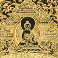 The Sacred Mandala Thangka: A Golden Map of the Universe - T-B-HT-BB-TM-0082