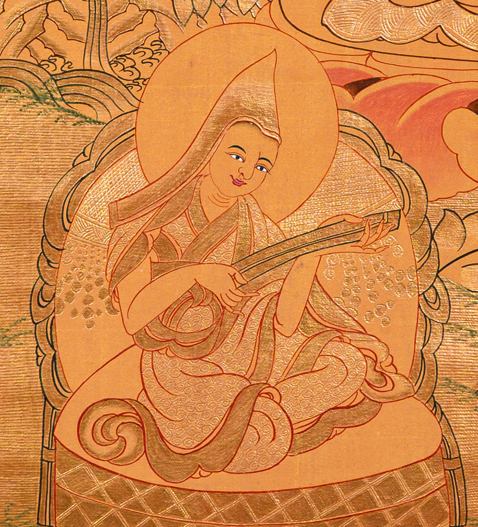 Je Tsongkhapa Thangka: The Radiant Master of Scholarly Grace - T-B-HT-RB-C-0081
