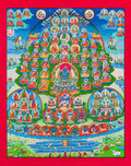 Celestial Tree of Enlightenment Thangka (Chokshing Tree/Dorje Chyang) - T-S-BT-RB-AU-CT-0072