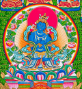 Celestial Tree of Enlightenment Thangka (Chokshing Tree/Dorje Chyang) - T-S-BT-RB-AU-CT-0072