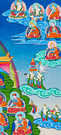 Celestial Tree of Enlightenment Thangka (Chokshing Tree/Dorje Chyang) - T-S-BT-RB-AU-CT-0072