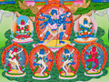 Celestial Tree of Enlightenment Thangka (Chokshing Tree/Dorje Chyang) - T-S-BT-RB-AU-CT-0072
