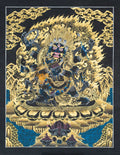 Chaturbhuja Mahakala Thangka – The Four-Armed Guardian of Enlightenment - T-S-BT-BB-NV-0136