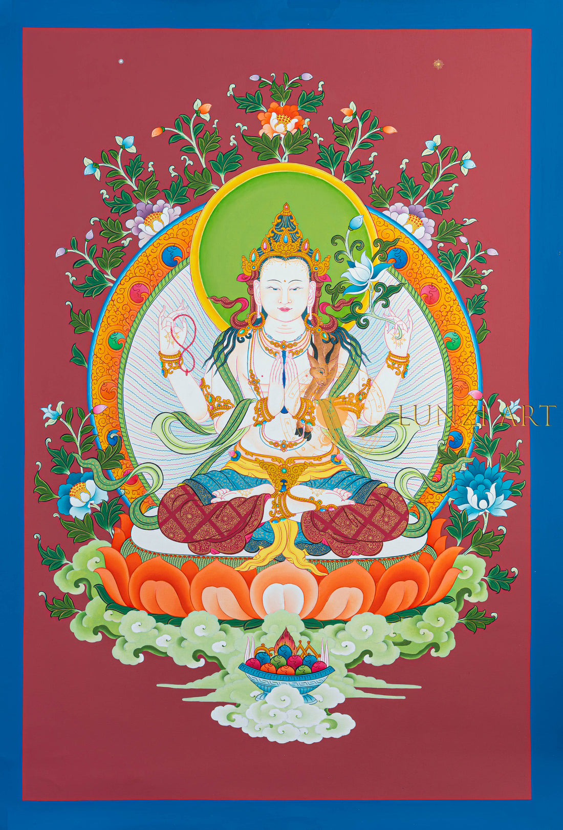 Chenrezig: The Golden Embodiment of Infinite Compassion - T-N-ET-BB-AU-C-0069