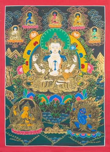 Chenrezig: The Golden Radiance of Infinite Compassion - T-N-MB-RB-L-0009