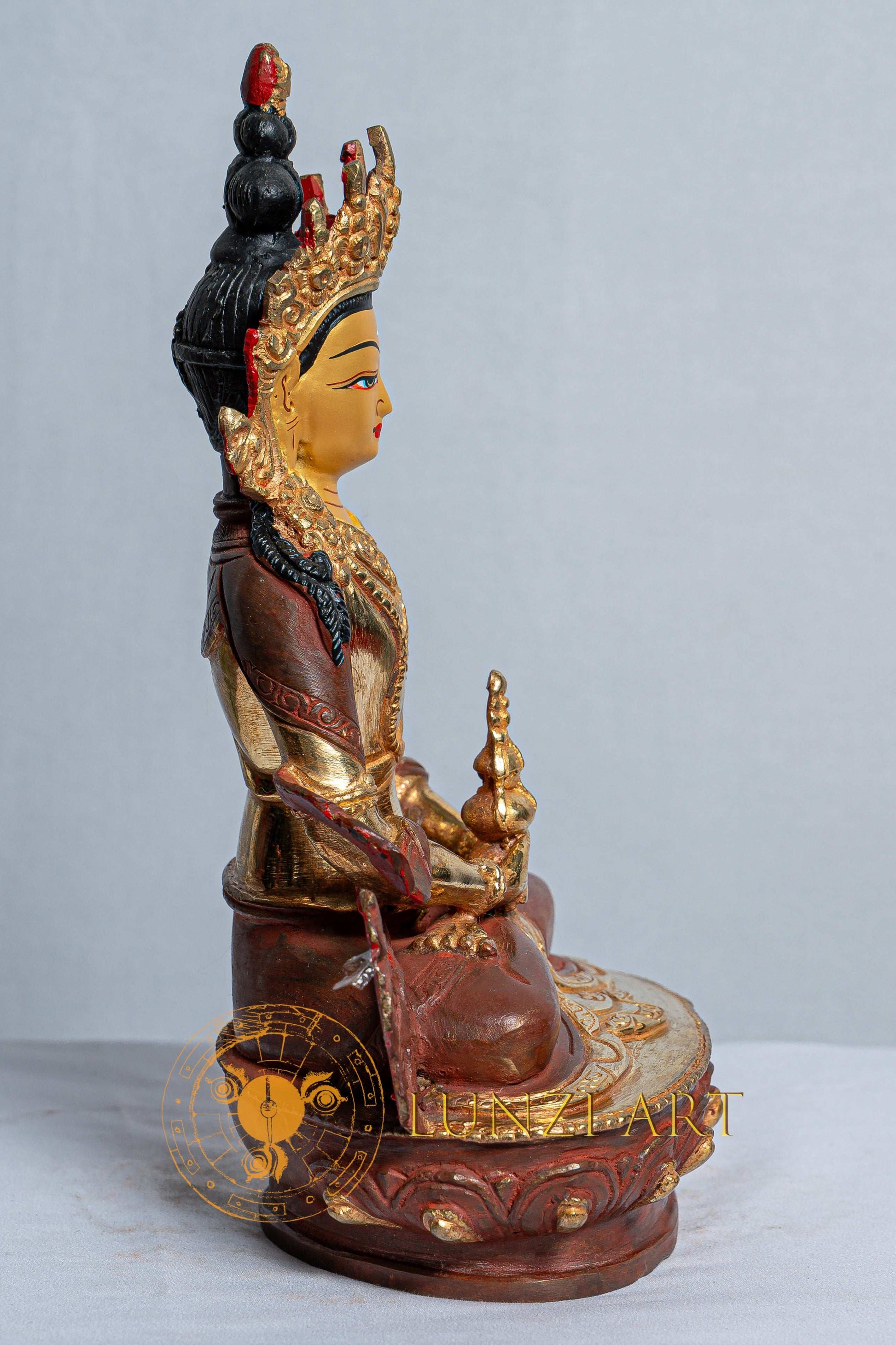 Copper mercury Gold Platted Tsepame - statues