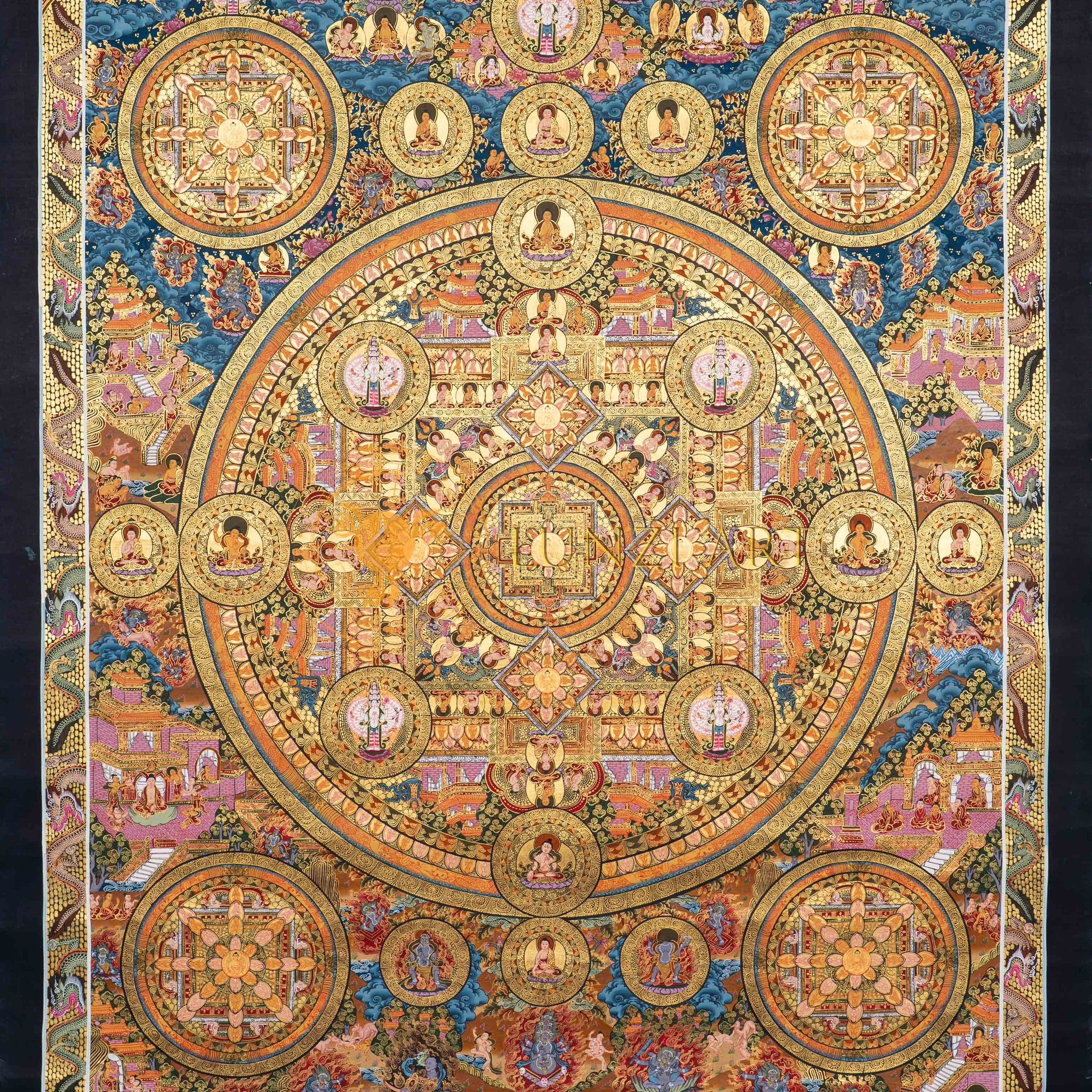 Cosmic Blueprint: The Traditional Mandala - Thangka