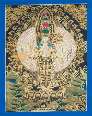 Thousand-Armed Avalokiteshvara: The Infinite Light of Mercy - T-PS-SS-BB-TAA-64