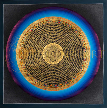 The Celestial Mantra Mandala Thangka: A Portal of Infinite Compassion - T-PS-SS-BB-RMM-98