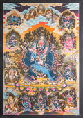 Yamantaka Thangka: The Wrathful Conqueror of Death - T-PS-SS-BB-YS-102