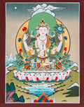Four-Armed Chenrezig: The Essence of Compassion - T-B-HT-BB-C-0051