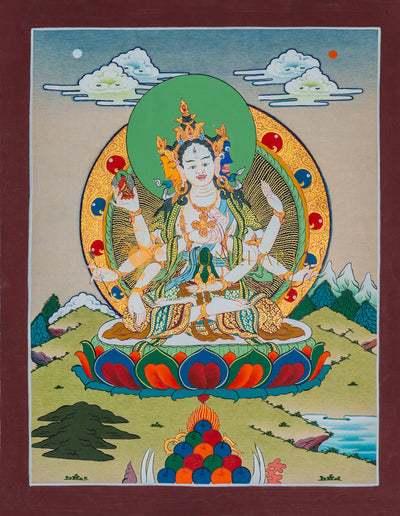 Namgyalma: The Goddess of Longevity and Victory - T-B-HT-BB-N-0061