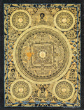 The Sacred Mandala Thangka: A Golden Map of the Universe - T-B-HT-BB-TM-0082