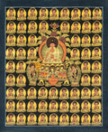 Shakyamuni Buddha Thangka: The Infinite Radiance of Enlightenment - T-B-HT-BB-SB-0083