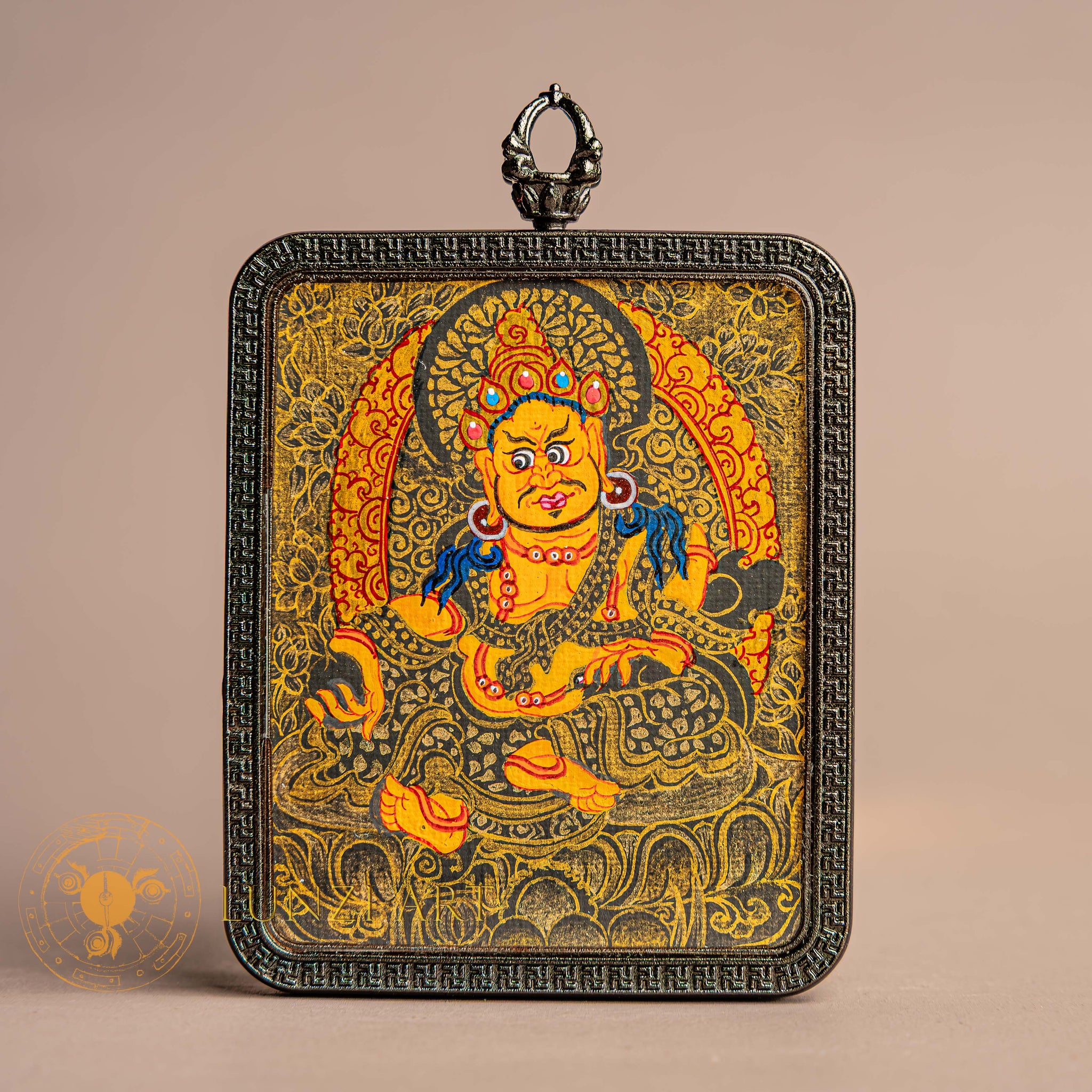 Yellow Jambhala: Golden Guardian of Prosperity