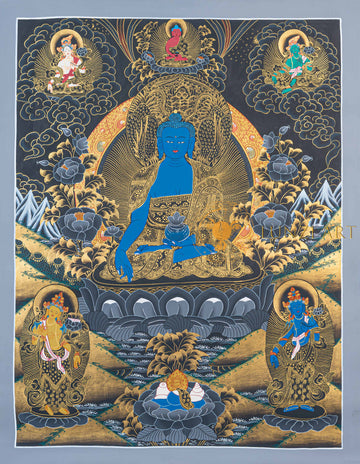Medicine Buddha: The Golden Healing of the Dark Sky