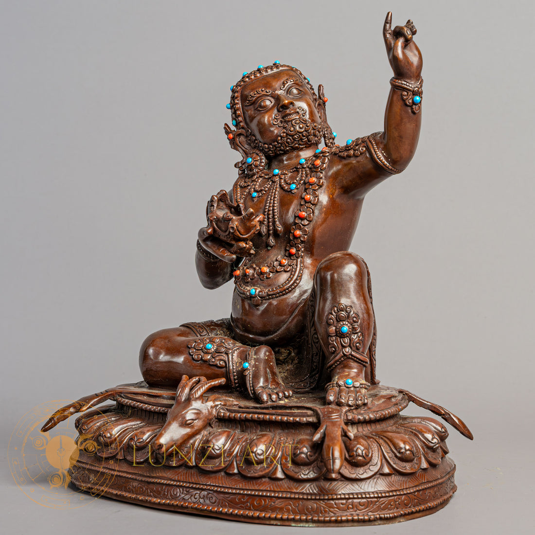 Birupa (Virupa) Statue | Copper Oxidized