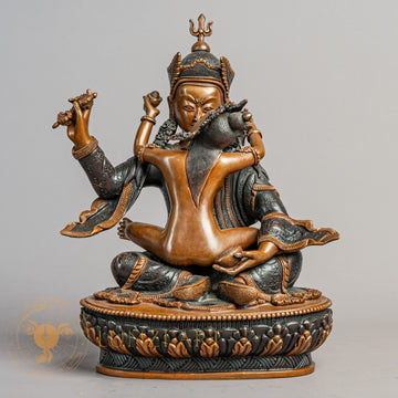Guru Shakti Statue | Copper Oxidized