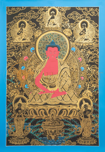 Amitabha Buddha Thangka: The Buddha of Infinite Light