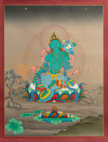 Green Tara Thangka: The Swift Liberator from Fear and Obstacles