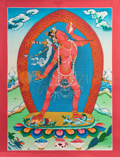 Vajrayogini Thangka: The Dakini of Transformative Wisdom