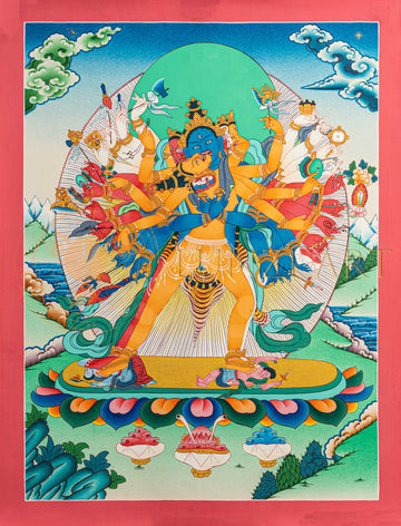 Kalachakra Thangka: The Wheel of Time and Universal Wisdom