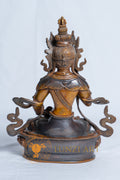 Devotional Vajrasattva Statue | Copper Oxidized - S-B-RM-C-VS-0013