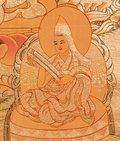 Je Tsongkhapa Thangka: The Radiant Master of Scholarly Grace - T-B-HT-RB-C-0081
