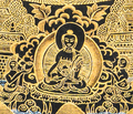The Sacred Mandala Thangka: A Golden Map of the Universe - T-B-HT-BB-TM-0082