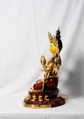 Four-Armed Avalokitesvara Bodhisattva Statue | Copper Gilded, Half Gold Plated - statues