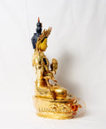 Four-Armed Chenrezig Avalokitesvara Statue | 24k Gold Plated Pure Copper Gilded - S-P-BA-FG -CG-C-0019