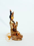 Four-Armed Chenrezig Avalokitesvara Statue | Brass with 24k Gold Plating - statues