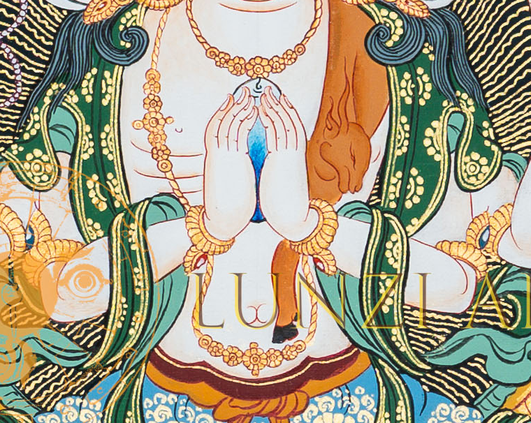 Four-Armed Chenrezig: The Essence of Compassion - T-B-HT-BB-C-0051