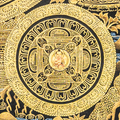 The Sacred Mandala Thangka: A Golden Map of the Universe - T-B-HT-BB-TM-0082
