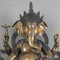 Ganesh Statue | Copper Oxidized - S-P-SS-C-G-00192