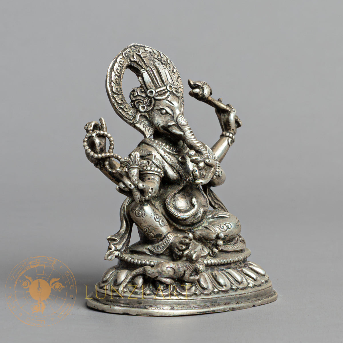Ganesh Statue | Pure Silver - S-P-R-S-G-00217